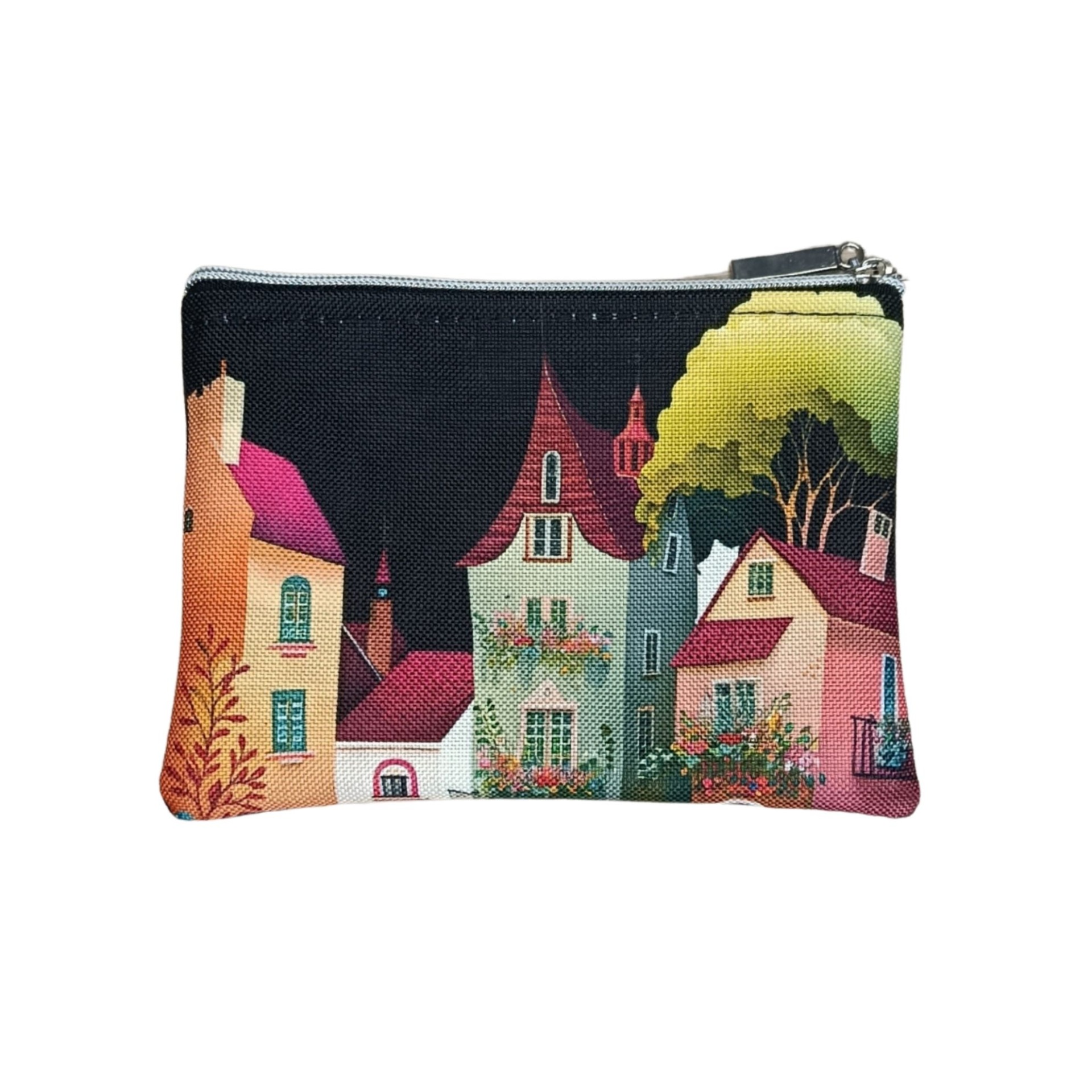 Pestrobarevný dům na kapsičce